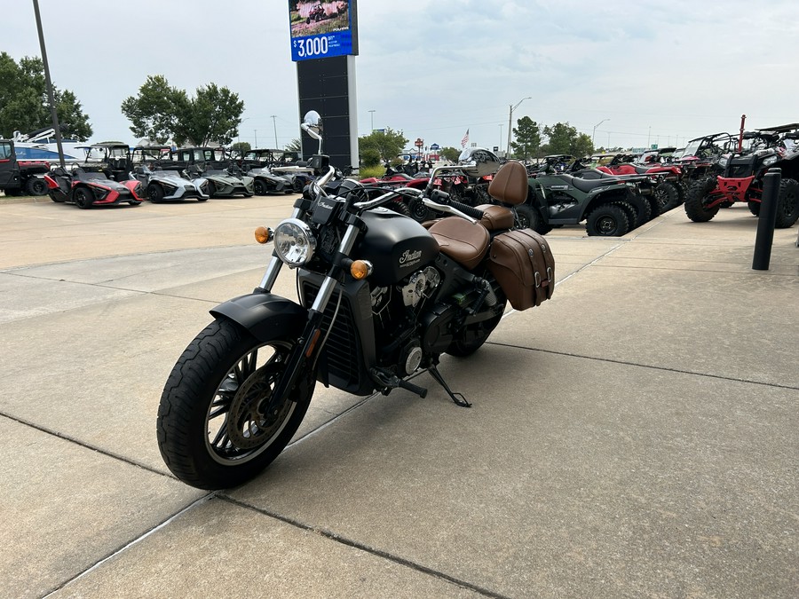 2016 Indian Motorcycle SCOUT, 1200, (THUNDER) BLACK NON ABS, 49S Base