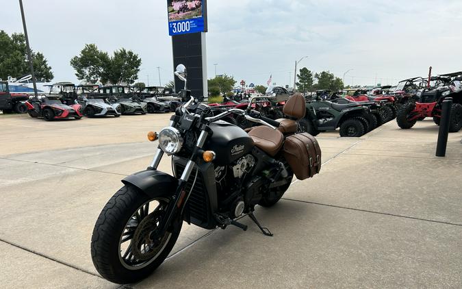 2016 Indian Motorcycle SCOUT, 1200, (THUNDER) BLACK NON ABS, 49S Base