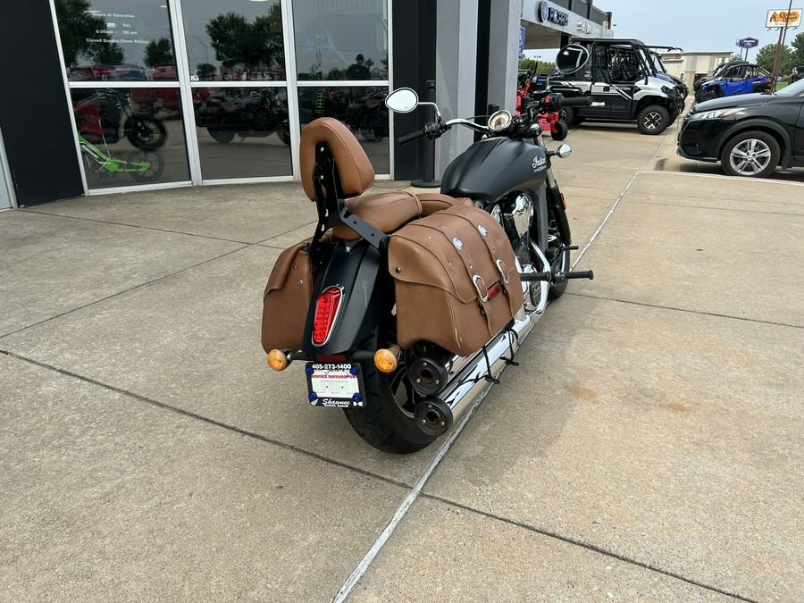 2016 Indian Motorcycle SCOUT, 1200, (THUNDER) BLACK NON ABS, 49S Base