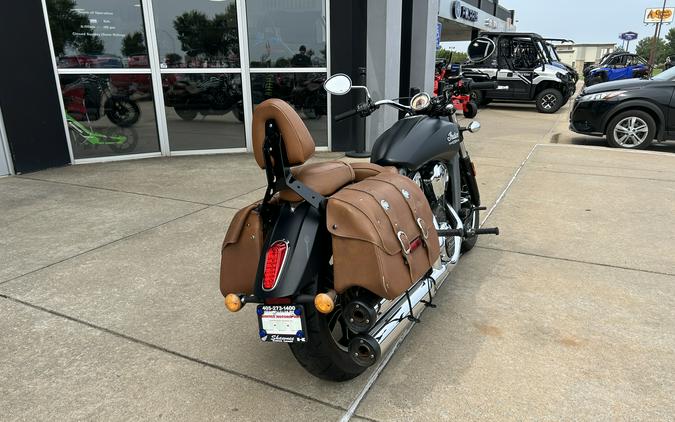 2016 Indian Motorcycle SCOUT, 1200, (THUNDER) BLACK NON ABS, 49S Base