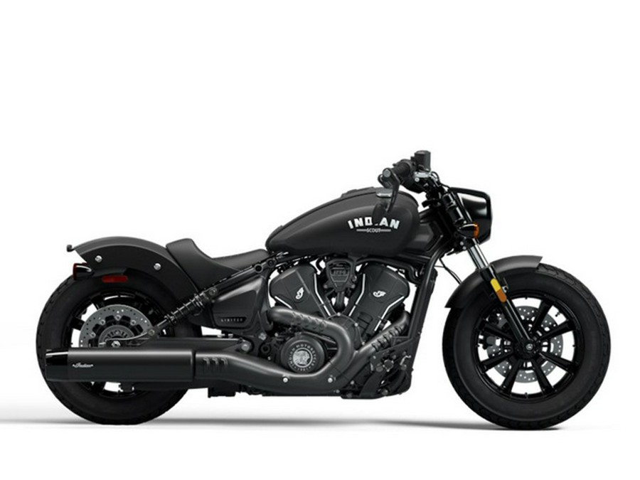 2025 Indian Scout Bobber Limited Black Smoke