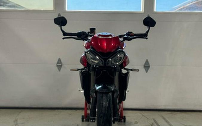 2025 Triumph Street Triple 765 RS Carnival Red