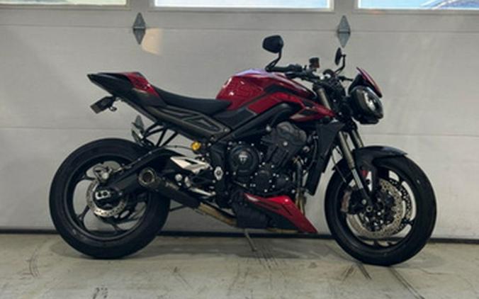 2025 Triumph Street Triple 765 RS Carnival Red