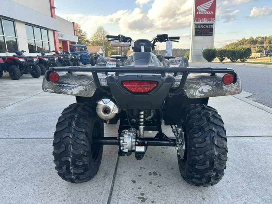 2026 Honda FourTrax Rancher 4x4 TrueTimber Atera Camo