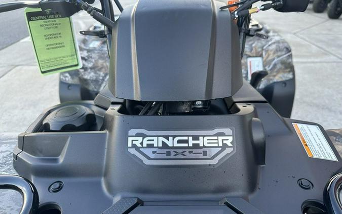 2026 Honda FourTrax Rancher 4x4 TrueTimber Atera Camo