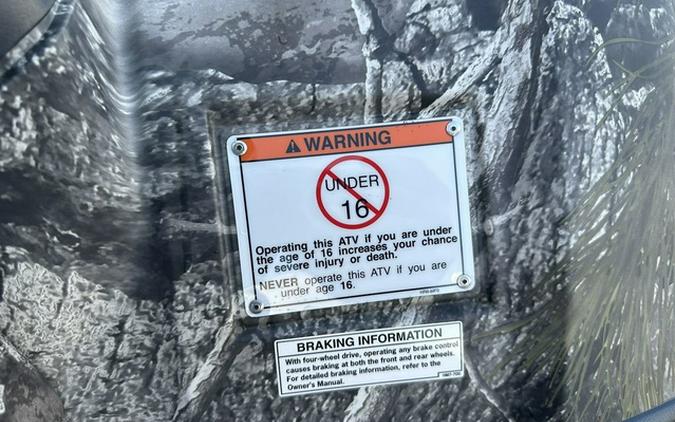 2026 Honda FourTrax Rancher 4x4 TrueTimber Atera Camo