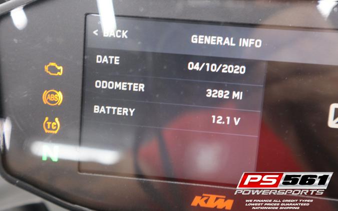 2020 KTM 890 Duke R