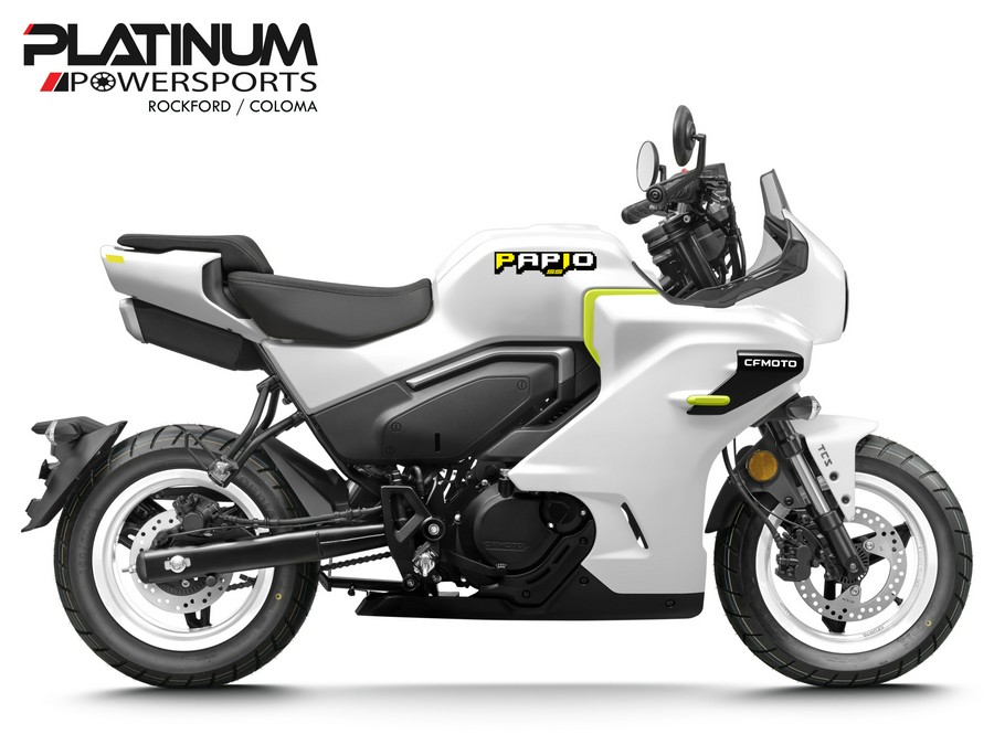 2027 CFMOTO Papio SS Nebula White