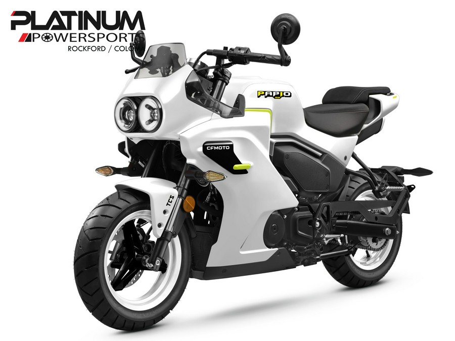 2027 CFMOTO Papio SS Nebula White