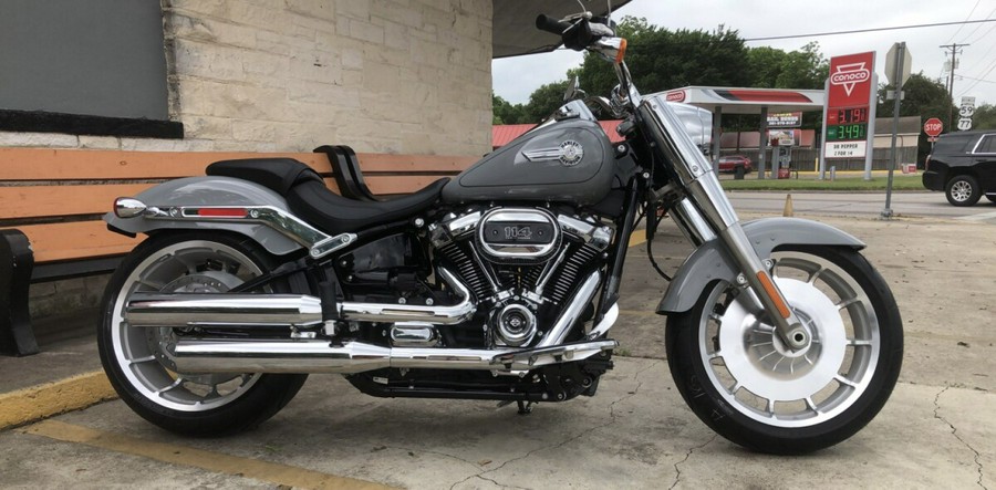 2024 Harley-Davidson Fat Boy 114 Billiard Gray