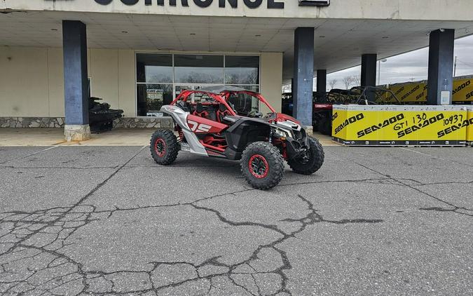 2024 Can-Am® Maverick X3 X ds Turbo RR Fiery Red & Hyper Silver