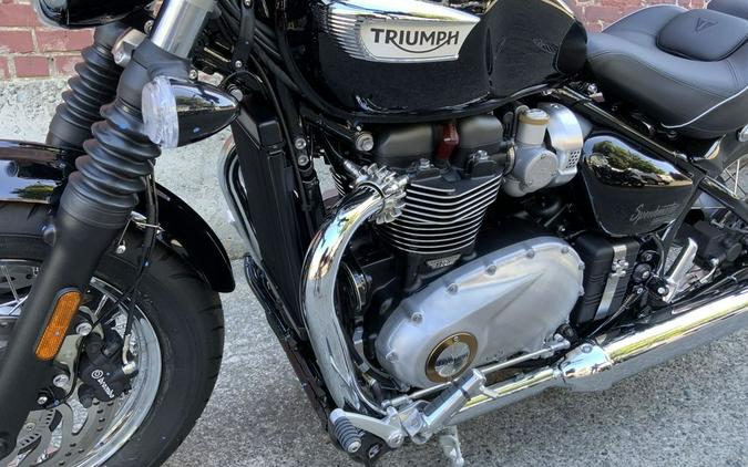 2023 Triumph Bonneville Speedmaster Jet Black