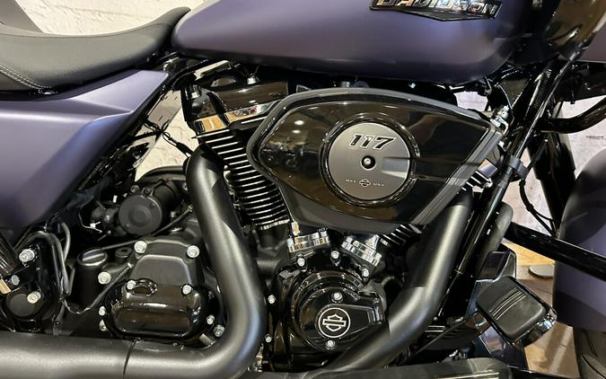 2025 Harley-Davidson Road Glide® FLTRX Purple Abyss Denim - Black Finish