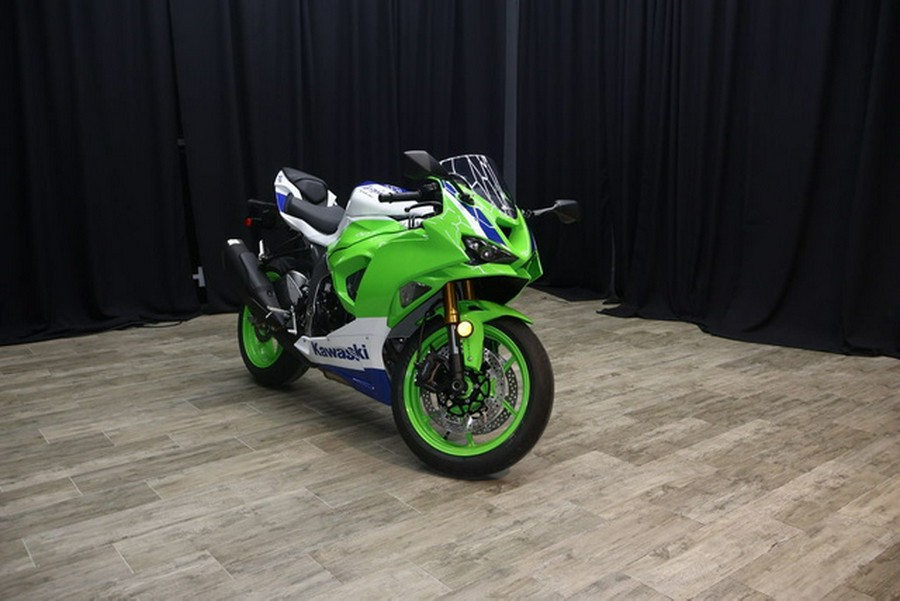 2024 Kawasaki Ninja ZX-6R 40th Anniversary Edition ABS