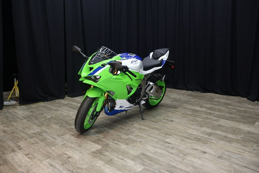 2024 Kawasaki Ninja ZX-6R 40th Anniversary Edition ABS