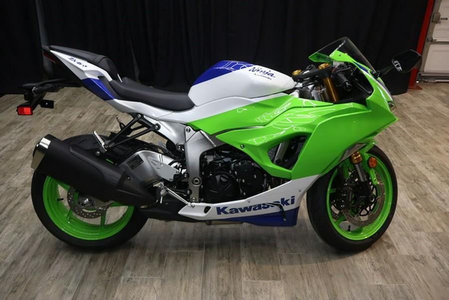 2024 Kawasaki Ninja ZX-6R 40th Anniversary Edition ABS