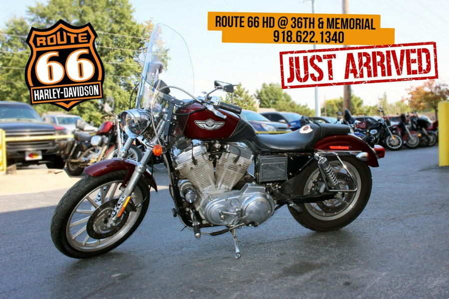 Rich Red 2003 Harley-Davidson® Sportster® 883 Hugger XL883HUG