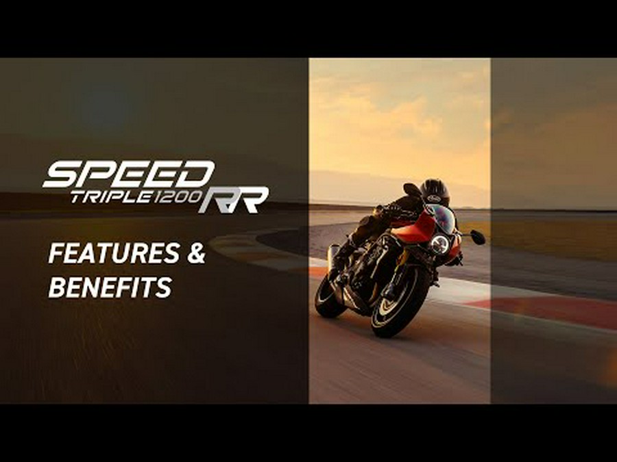2022 Triumph Speed Triple 1200 RR