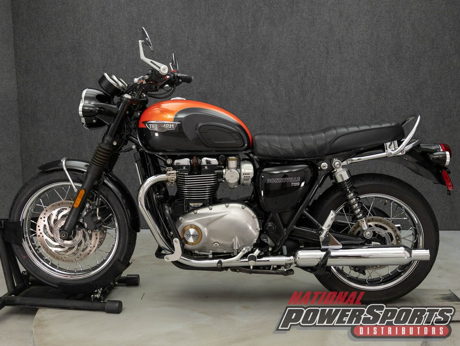 2020 TRIUMPH BONNEVILLE T120 W/ABS