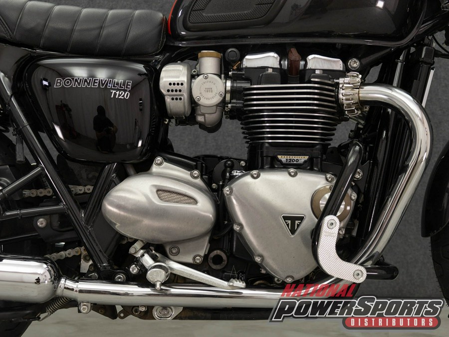 2020 TRIUMPH BONNEVILLE T120 W/ABS