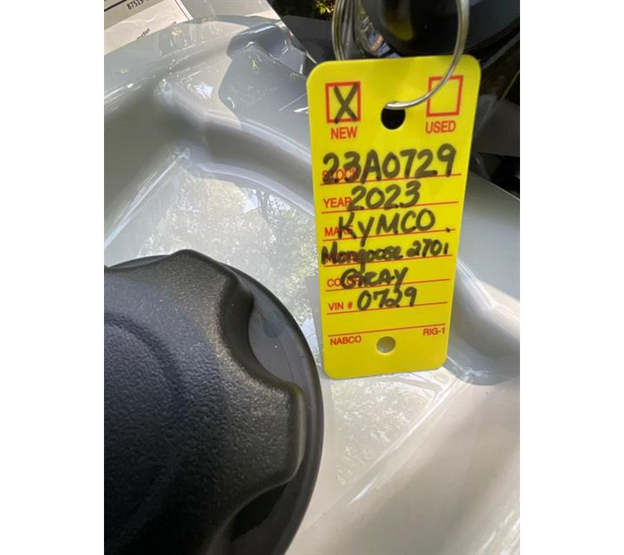 2023 Kymco Mongoose 270i