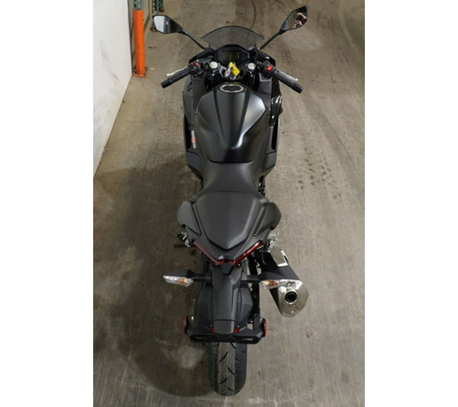2026 Kawasaki Ninja 500 Metallic Flat Spark Black