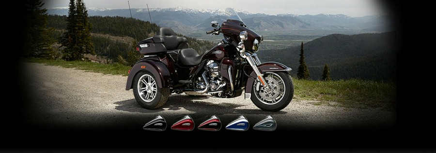 2015 Harley-Davidson Tri Glide Ultra Two-Tone Mysterious Red Sunglo/Blackene