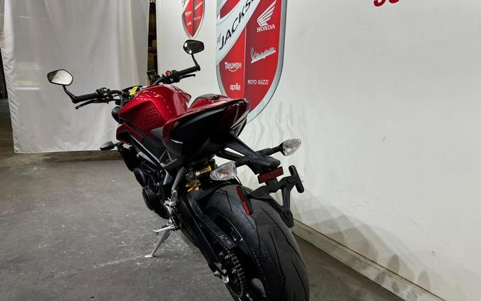 2024 Triumph Street Triple 765 RS Carnival Red