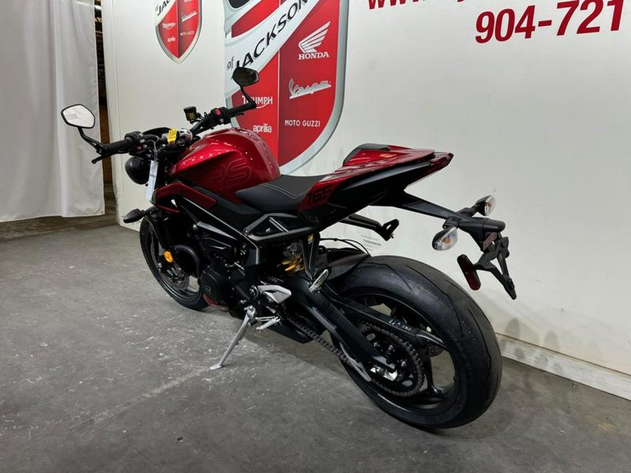 2024 Triumph Street Triple 765 RS Carnival Red