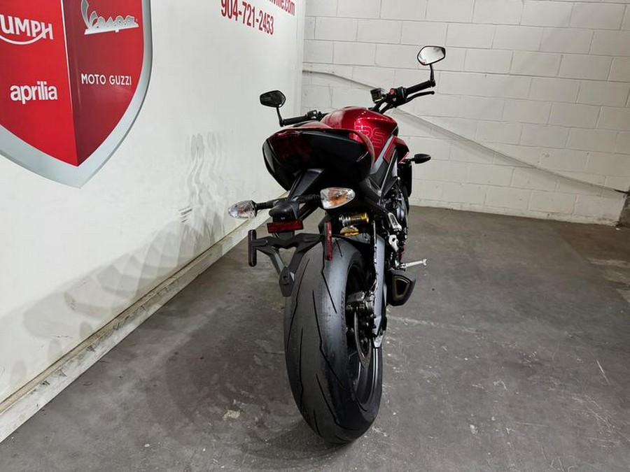 2024 Triumph Street Triple 765 RS Carnival Red