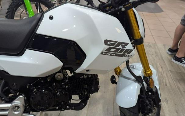 New 2025 HONDA GROM BASE PEARL WHITE