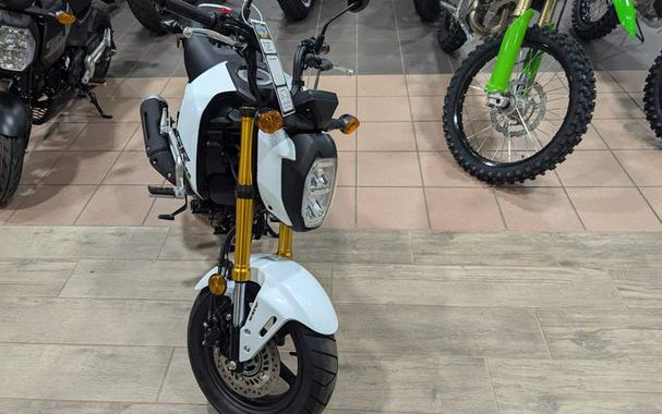 New 2025 HONDA GROM BASE PEARL WHITE