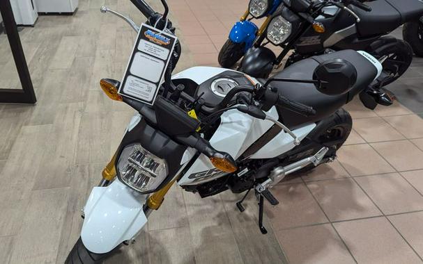 New 2025 HONDA GROM BASE PEARL WHITE