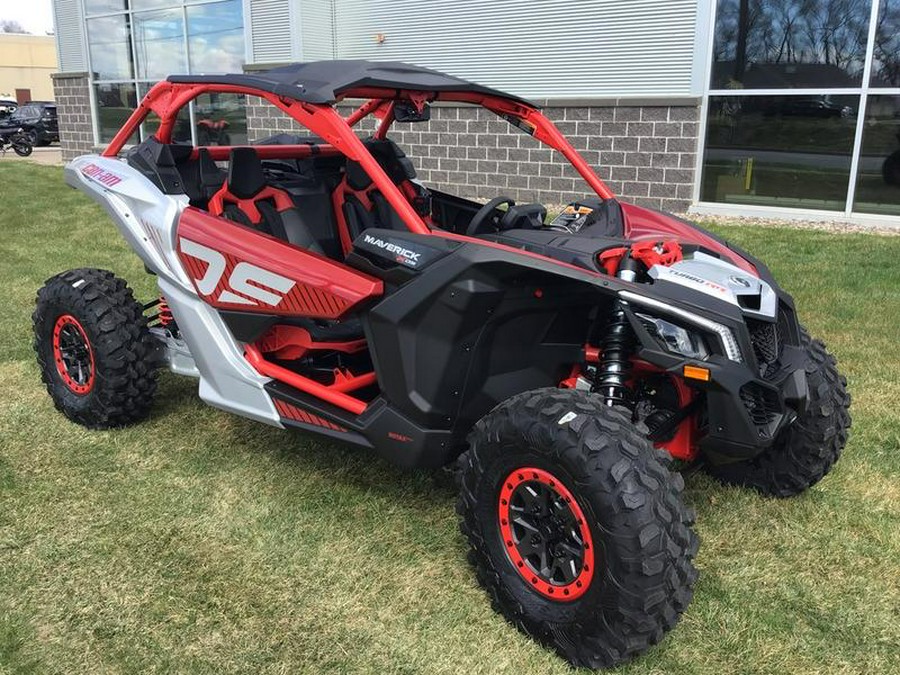 2024 Can-Am® Maverick X3 X ds Turbo RR Fiery Red & Hyper Silver