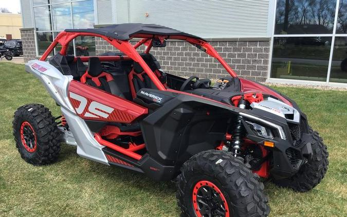 2024 Can-Am® Maverick X3 X ds Turbo RR Fiery Red & Hyper Silver