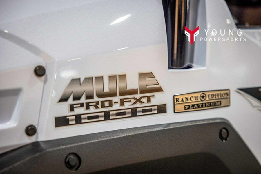 2024 Kawasaki Mule PRO-FXT 1000 Platinum Ranch Edition Platinum Ranch Edition