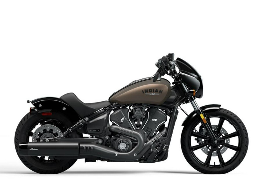 2025 Indian Motorcycle® Sport Scout® Limited +Tech Nara Bronze Metallic Smoke