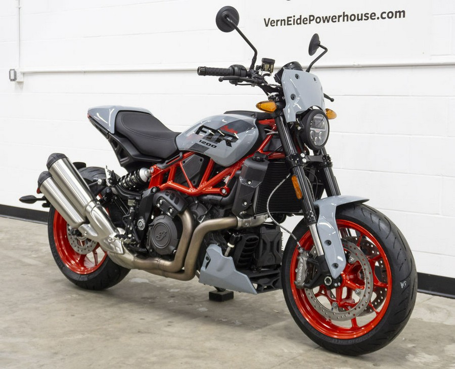 2024 Indian Motorcycle® FTR Sport Storm Gray/Red