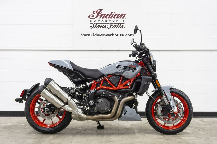 2024 Indian Motorcycle® FTR Sport Storm Gray/Red