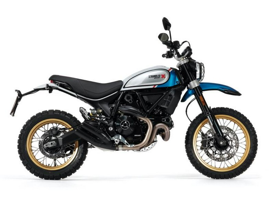 2023 Ducati Scrambler Desert Sled Sparking Blue