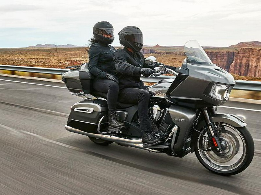 2024 Indian Motorcycle® Pursuit® Limited Titanium/Black Metallic