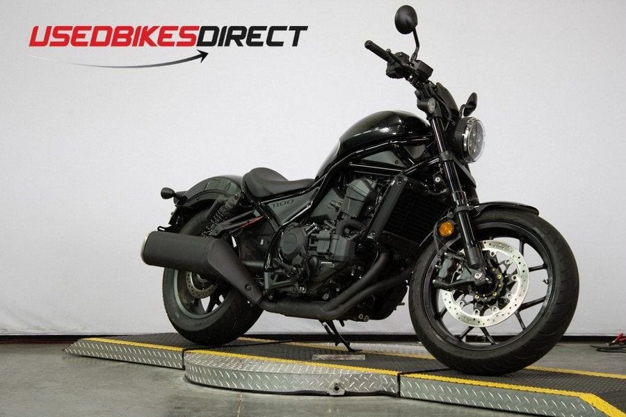 2022 Honda Rebel 1100 DCT (AUTO) - $8,999.00