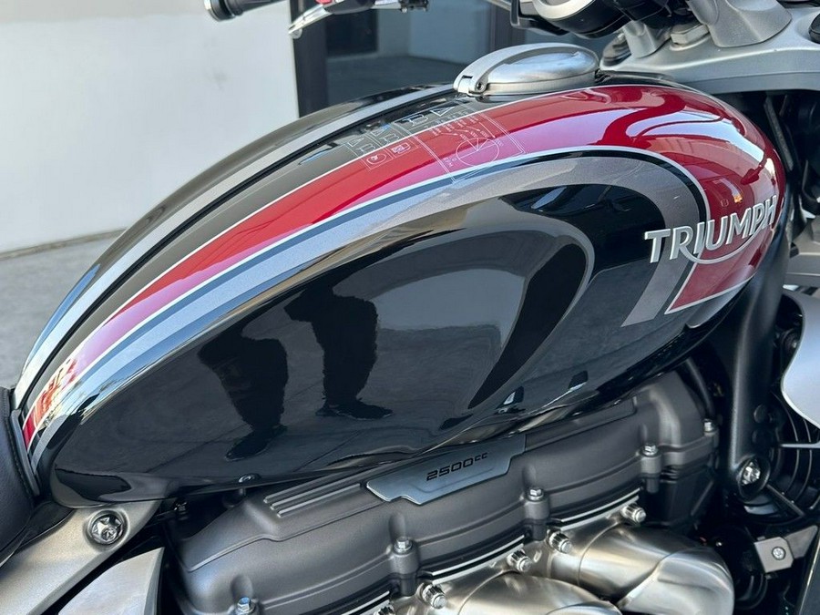 2024 Triumph Rocket 3 GT Carnival Red/Sapphire Black