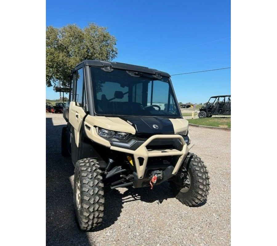 2025 Can-Am® Defender MAX Limited HD10 Desert Tan & Stealth Black