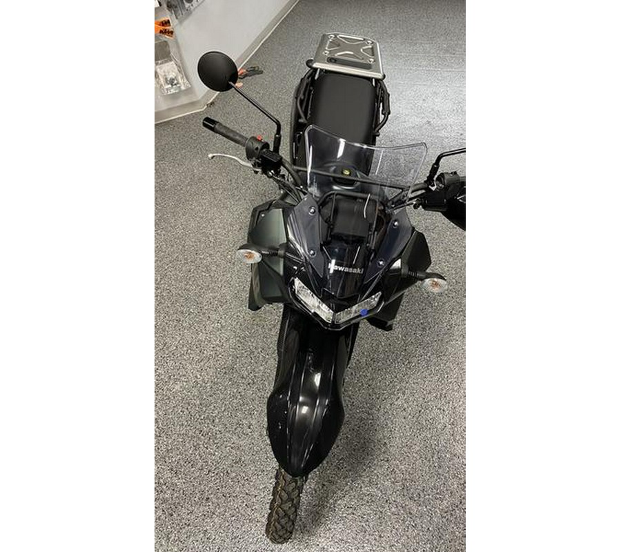 2025 Kawasaki KLR®650 S Metallic Matte Old School Green ABS