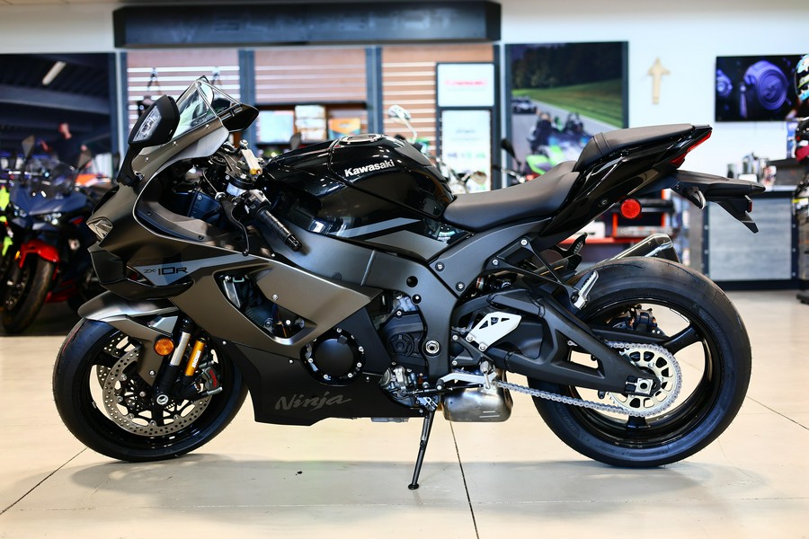 2026 Kawasaki Ninja ZX10R ABS Metallic Matte Graphenesteel Gray Metallic Spark Black