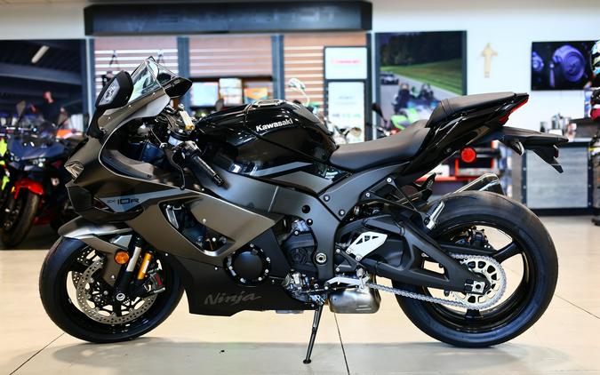 2026 Kawasaki Ninja ZX10R ABS Metallic Matte Graphenesteel Gray Metallic Spark Black