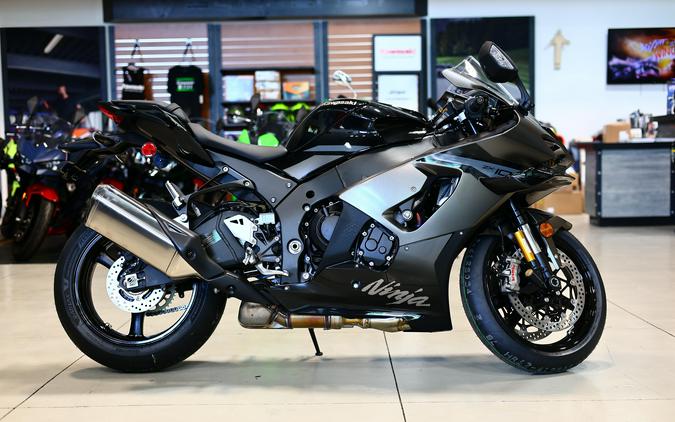 2026 Kawasaki Ninja ZX10R ABS Metallic Matte Graphenesteel Gray Metallic Spark Black