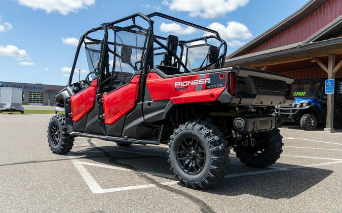 2024 Honda Pioneer 1000-6 Crew Deluxe - AVENGER RED