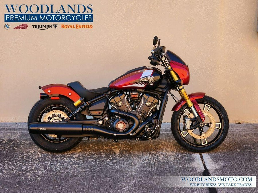 2025 Indian Motorcycle SCOUT 101 RED